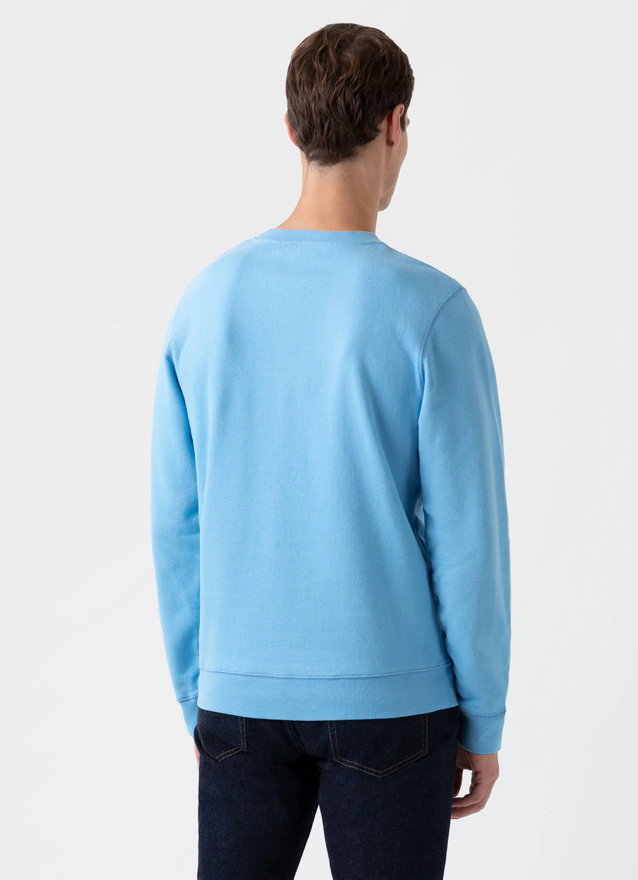 Sweatshirt Cyan Blue
