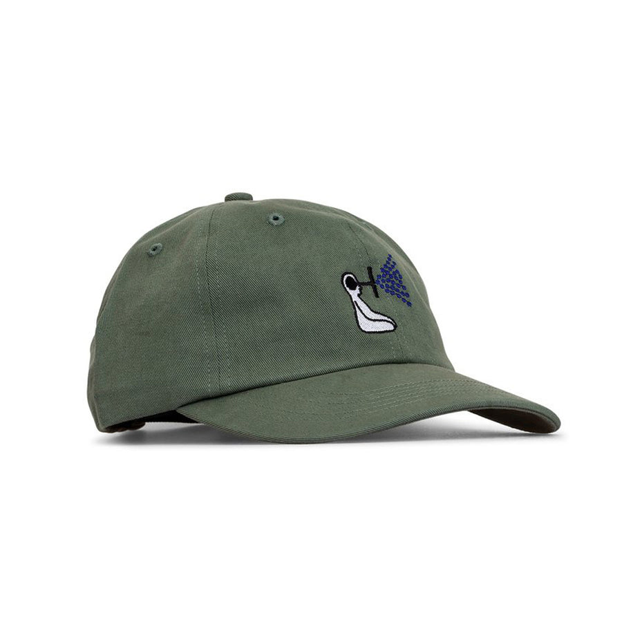 Norse Projects x Geoff McFetridge Sports Cap Thyme Green OS