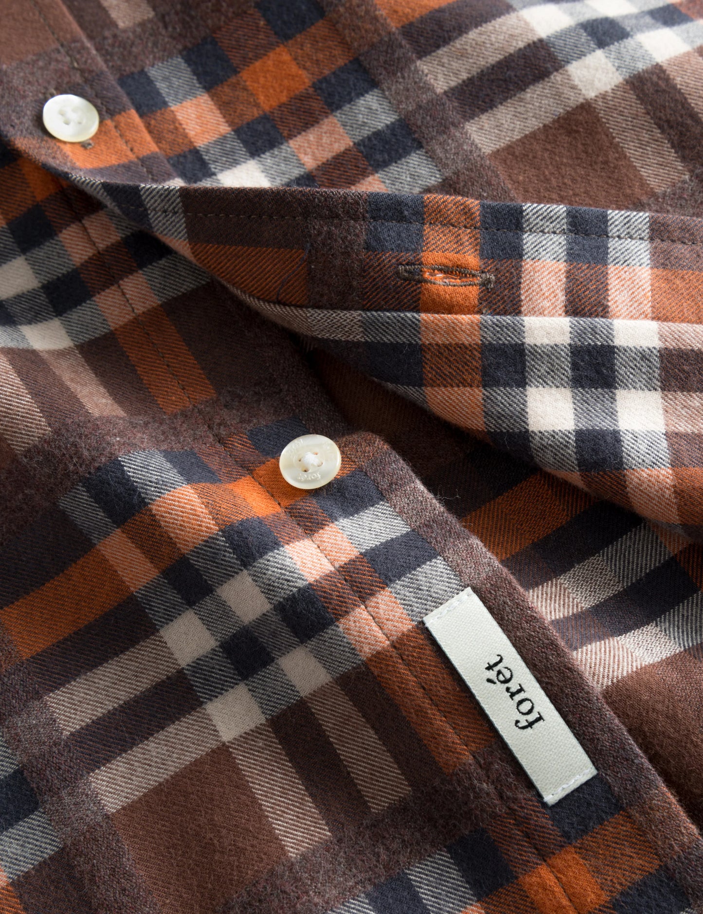 Island Shirt Brown Check