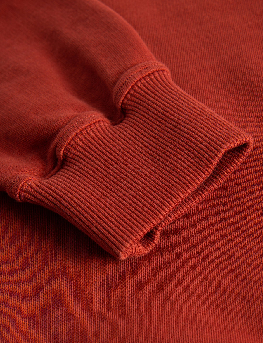 Track Sweatshirt Burnt Red