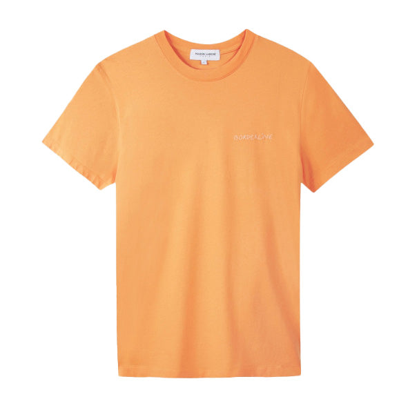 Tee-Shirt Popincourt Borderline Tangerine (men)