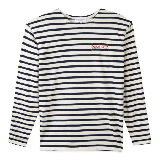 Sailor Shirt Colombier French Touch Ivory Navy (unisex)