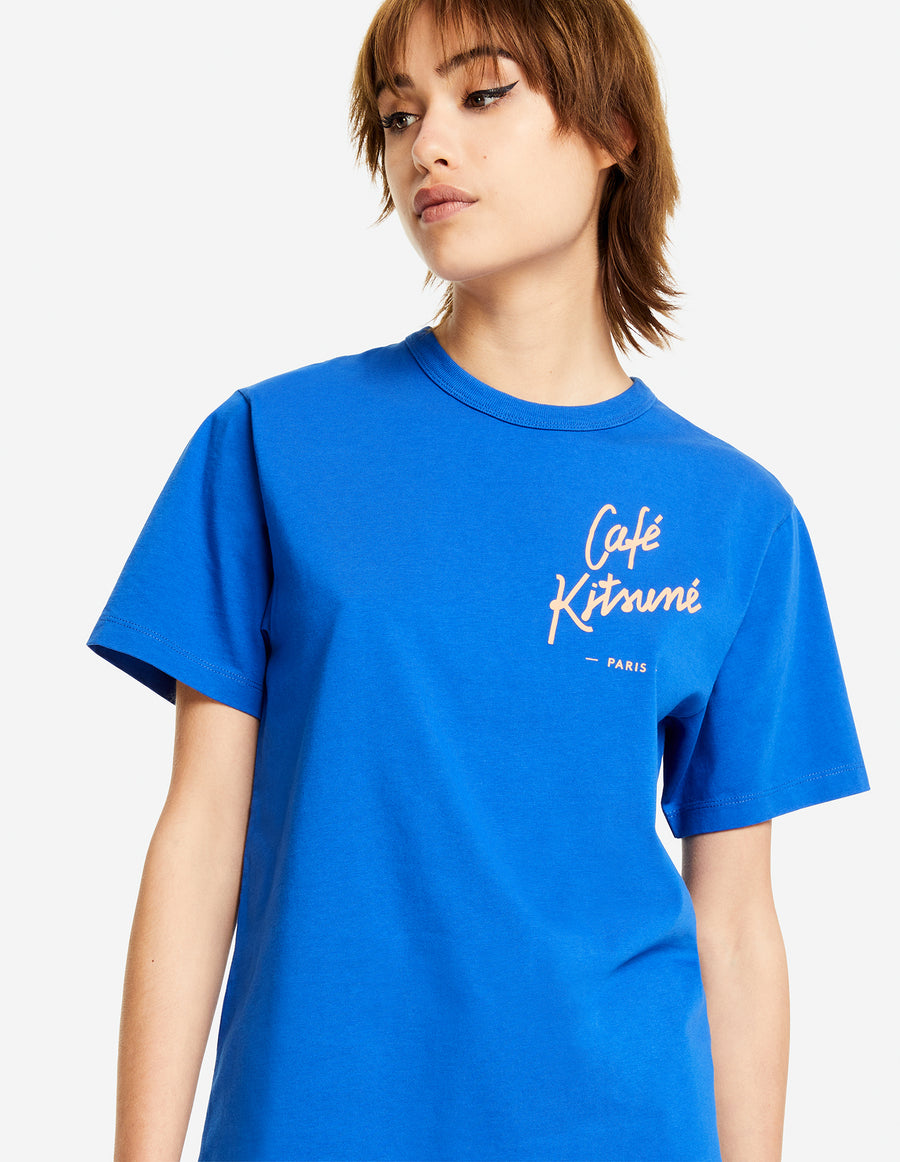 Cafe Kitsune Logo Tee-Shirt Dark Blue (unisex)