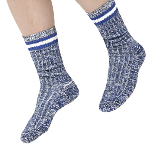 Navy Everyday Stripe Sock