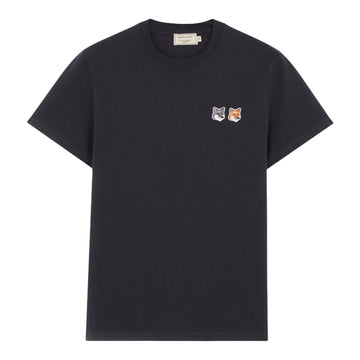 Double Fox Head Patch Classic Tee-Shirt Anthracite (unisex)