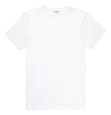 Short Sleeve Classic Crew Neck T-Shirt White