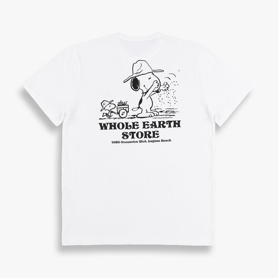 Snoopy Whole Earth White