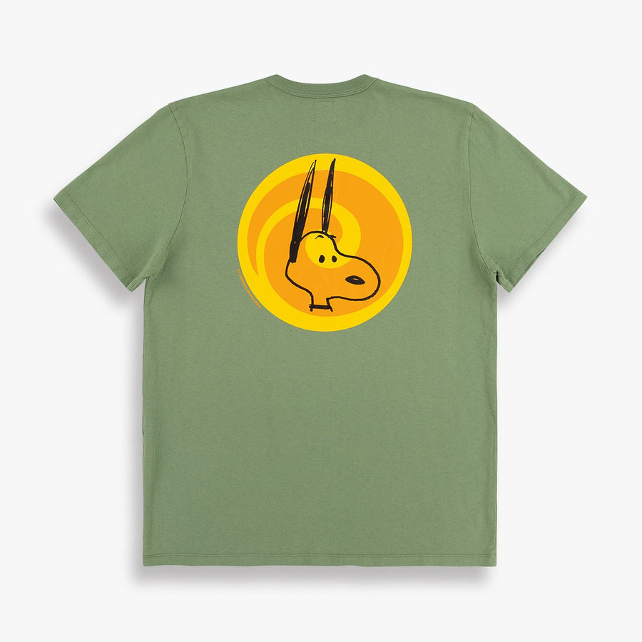Snoopy T-Shirt Olive (Unisex)