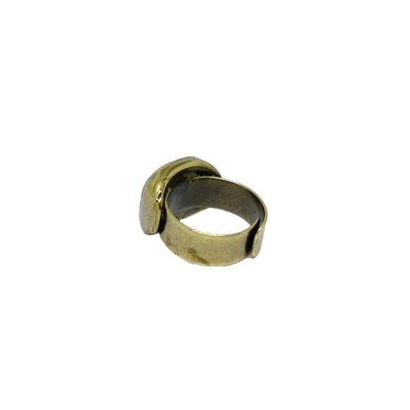 Enamel Ring W/Simbols Rose Ring A440