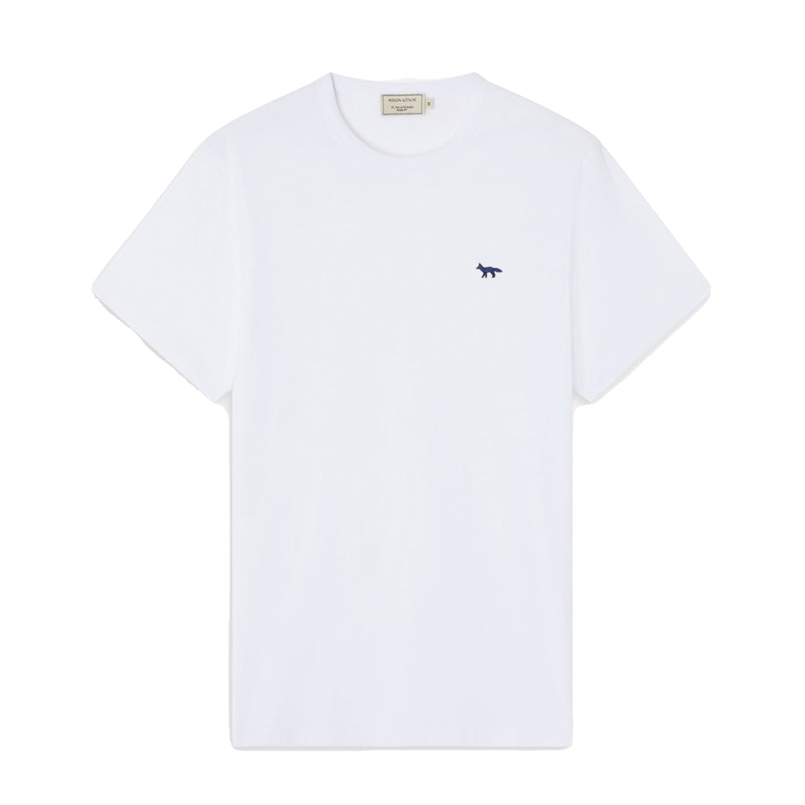 Tee-Shirt Navy Fox Patch Classic White (men)