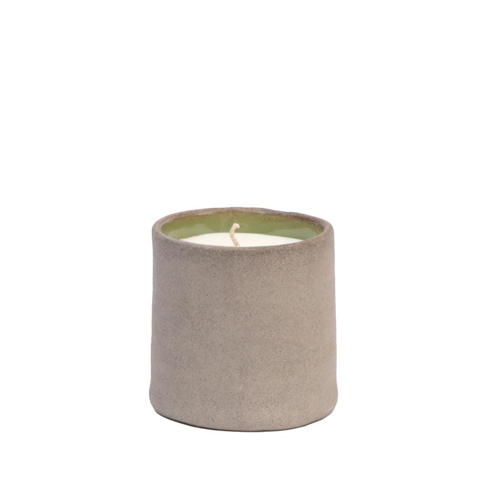 Grey Clay Ceramic -  Avli Green/Basil